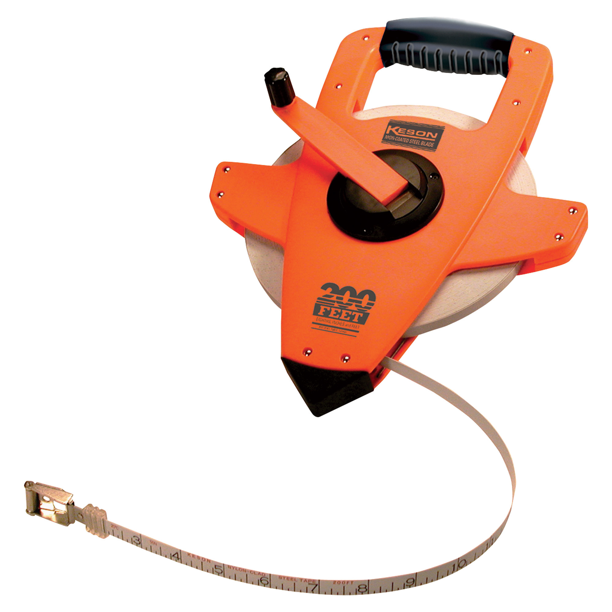 Keson Steel Measuring Tape, 200ft., Model# NRS18200